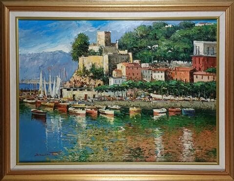 Curated Treasures San Terenzo artwork showcase